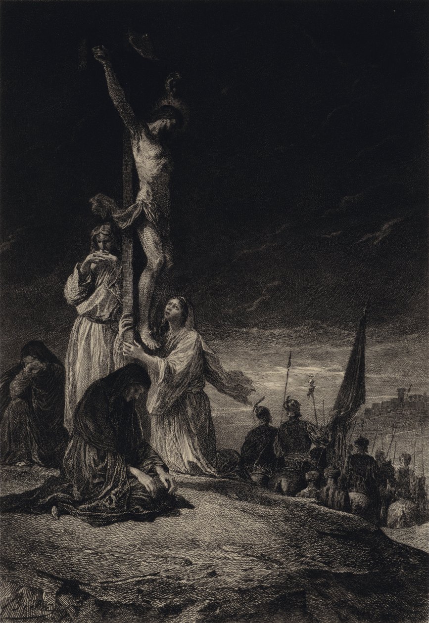 The Crucifixion by after Albert Robida