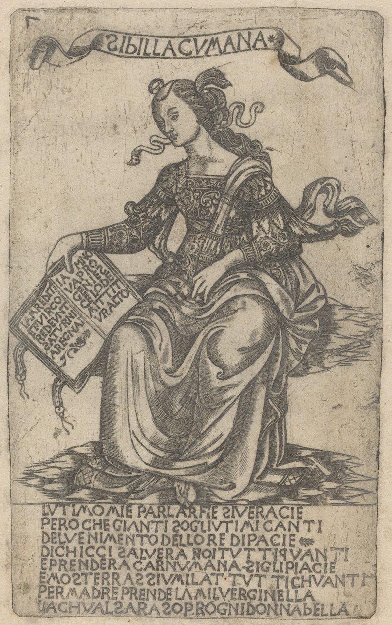 Cumaean Sibyl by after Baccio Baldini