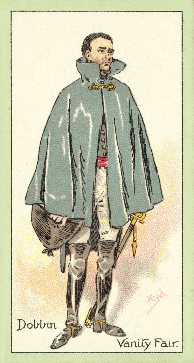 Dobbin, Vanity Fair by after Joseph Clayton Clarke