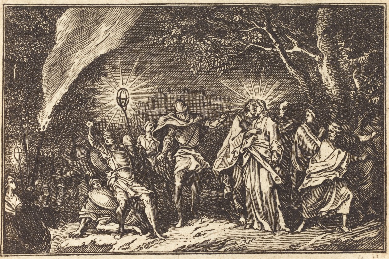 Betrayal of Judas by after Sébastien Le Clerc I