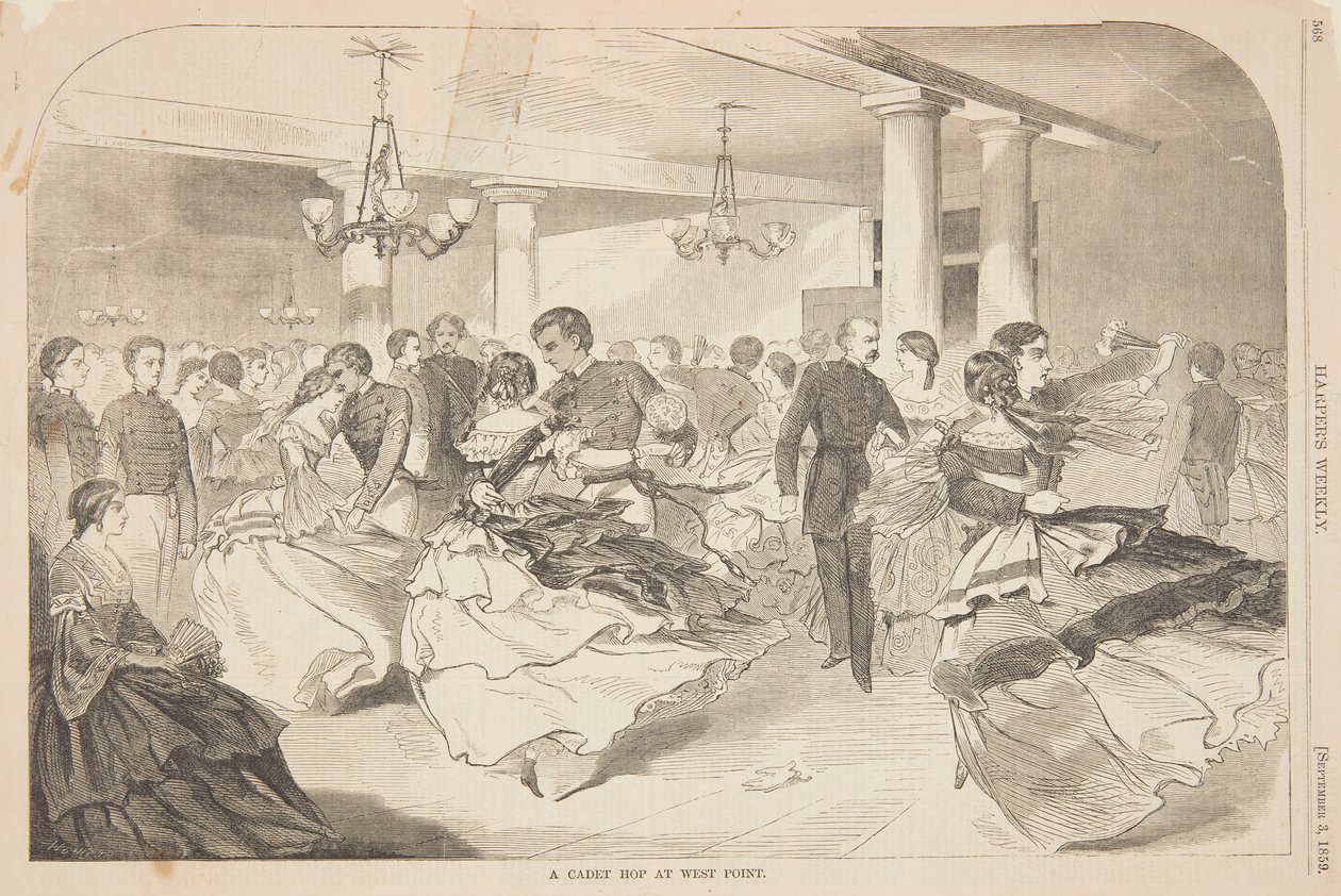 A Cadet Hop at West Point by after Winslow Homer