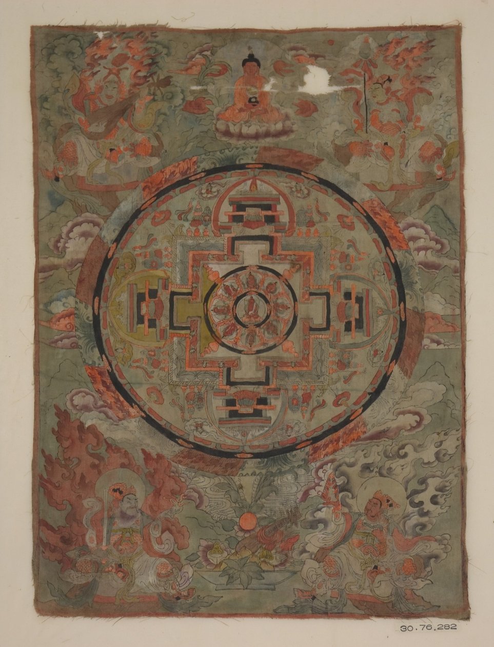 Buddha Surrounded By Bodhisattvas by anonymous 