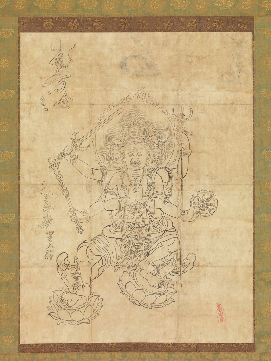 Daiitoku Myōō by anonymous 