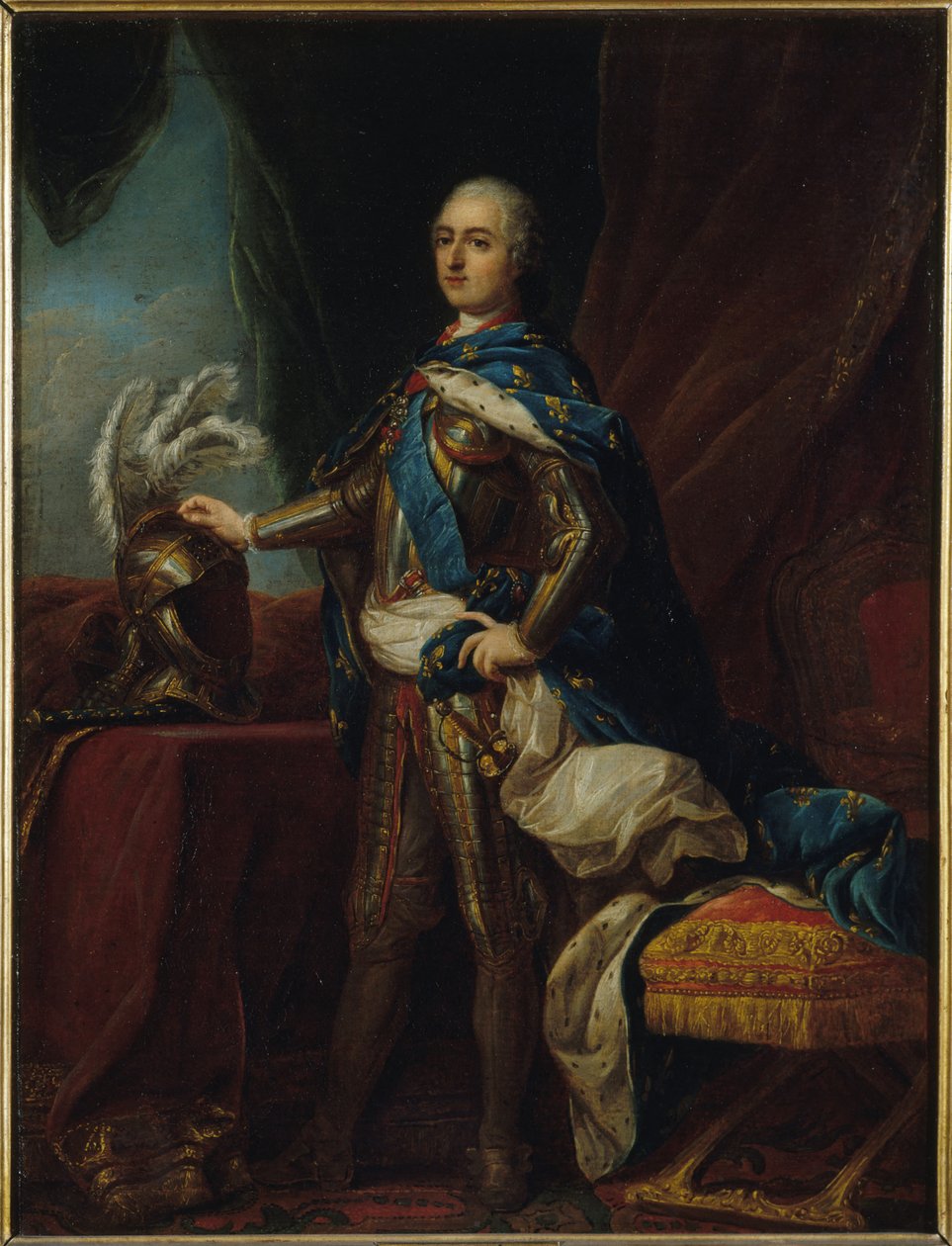 Portrait of Louis XV by anonymous 