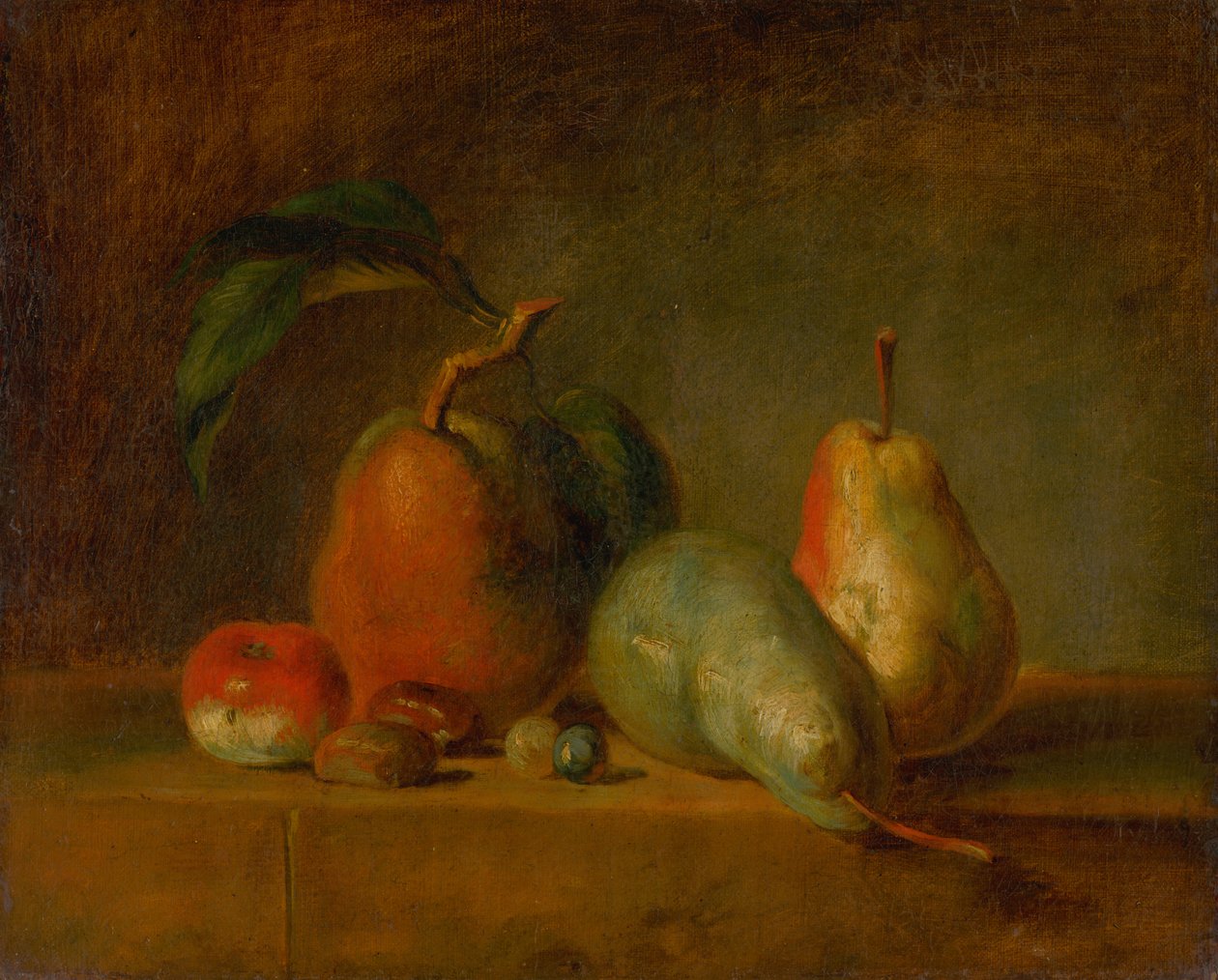 Still Life with Pears by anonymous 