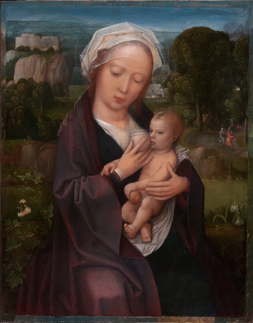 Virgin and Child by anonymous 
