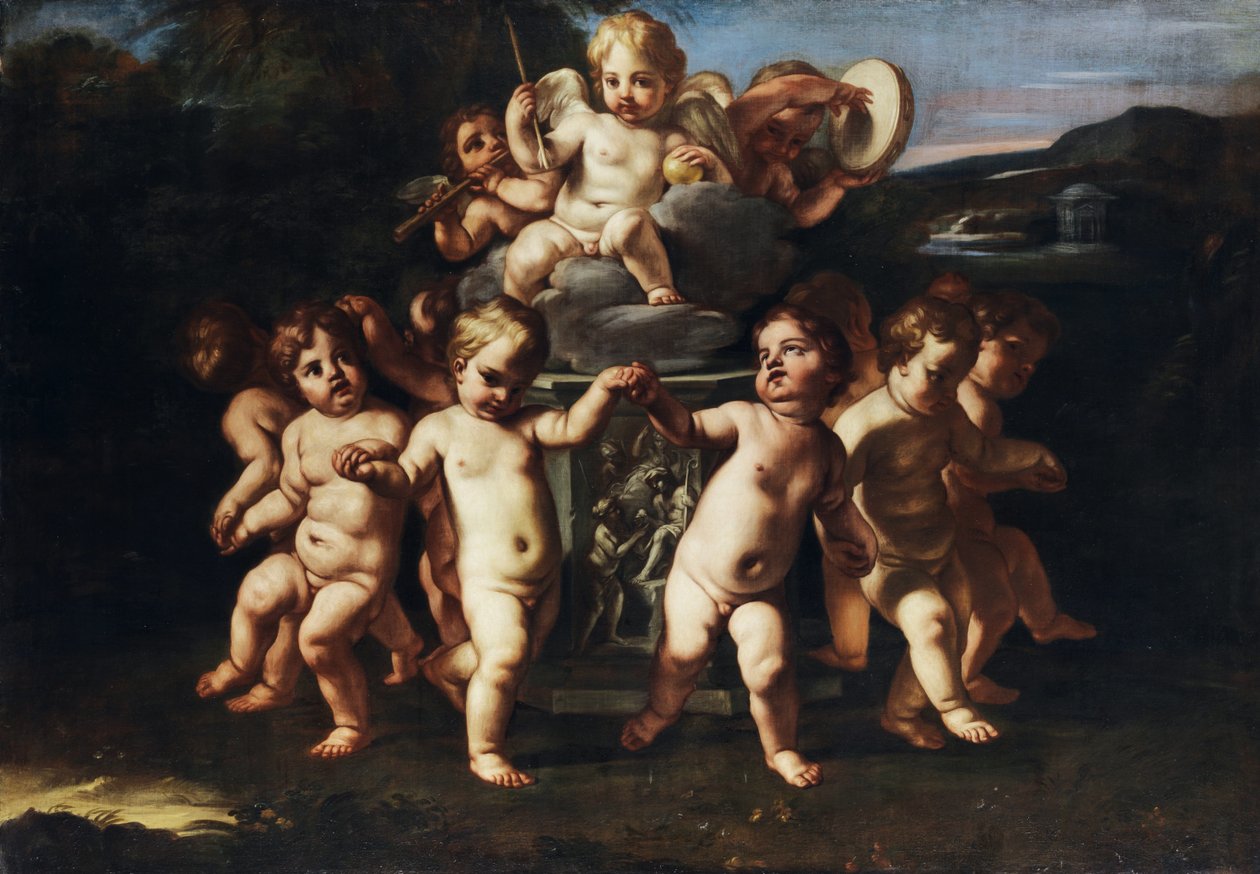 The Triumph of Love by attributed to Carlo Cignani