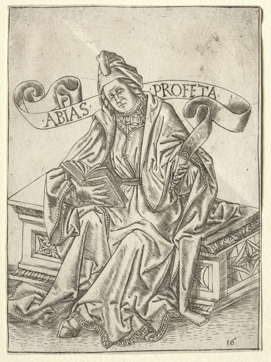 The Prophets: Obadiah by attributed to Baccio Baldini