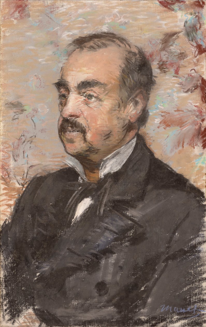 Portrait of Julien de la Rochenoire by Édouard Manet