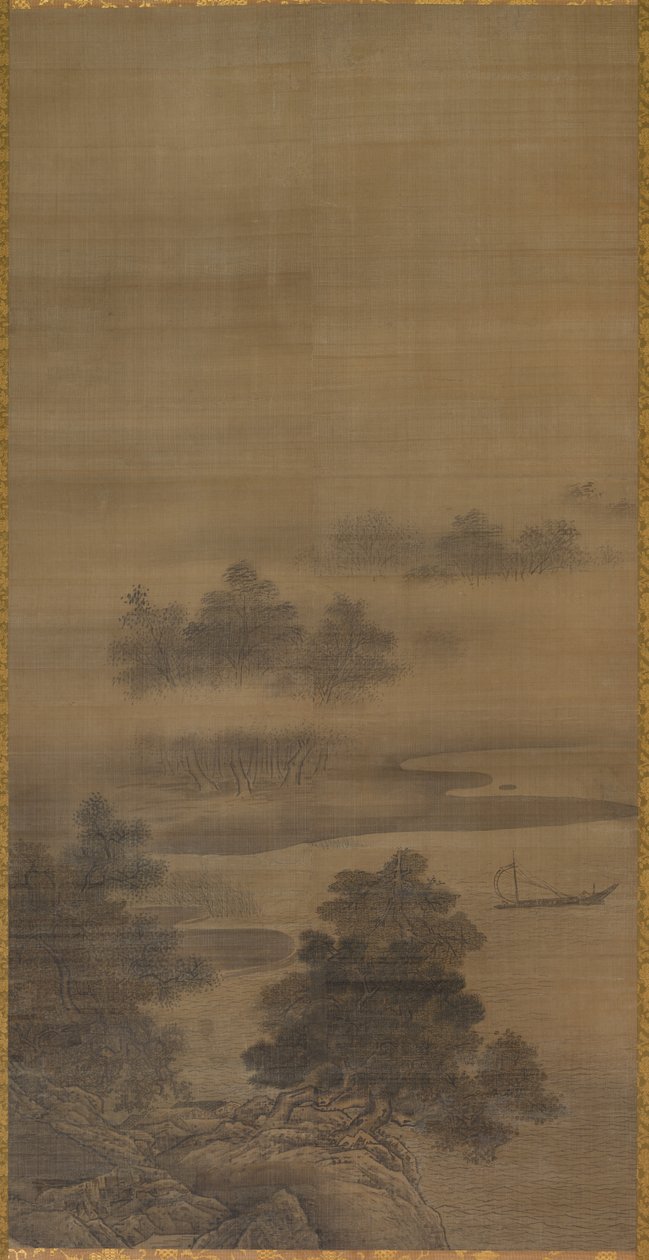 Landscape by follower of Sesshū Tōyō