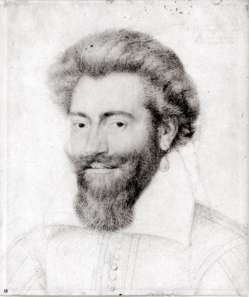 Portrait of a Bearded Man by Daniel Dumonstier or Dumoustier