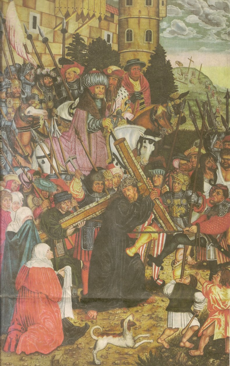 Carrying of the Cross by workshop of Lucas Cranach the Elder