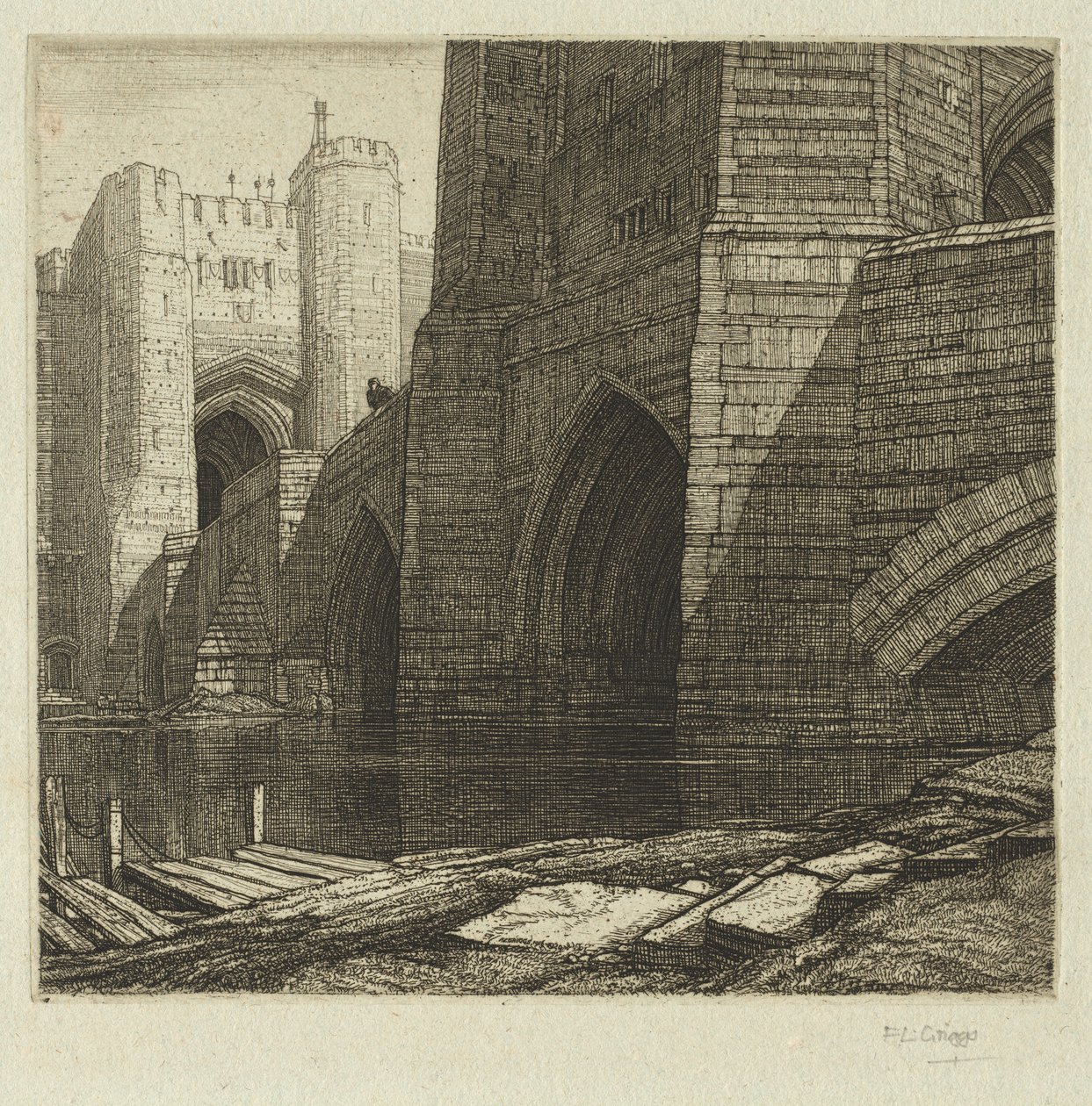 The Barbican by workshop of Boucicaut Master