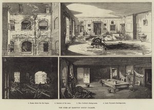 The Fire at Hampton Court Palace