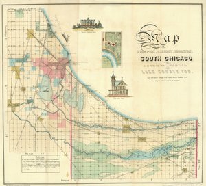 Map of South Chicago