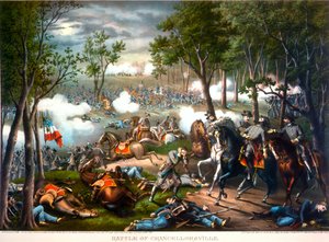 The Battle of Chancellorsville, Virginia, 1863