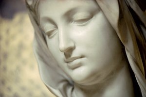 Virgin and Child (detail)