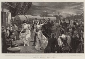 A Ball on Board a Battleship