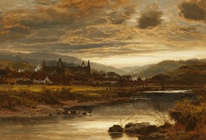 Tintern Abbey, Wales, 1889