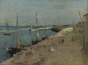 The Harbour at Cherbourg