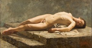 Reclining nude