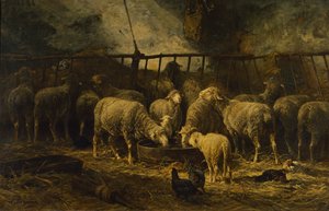 The Large Sheepfold, 1881