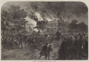 Burning of Shepheard