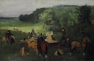 At the Racecourse (The Races), c.1861-62