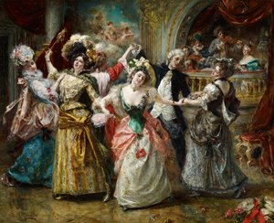 The Beau at the Soirée