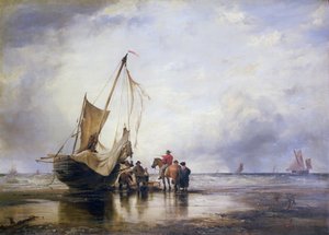 Hog Boat on the Sands, Brighton