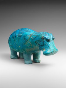 Standing hippopotamus, c.1900 BC