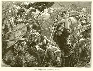 The Battle of Flodden, 1513