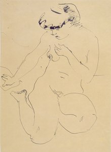 Crouching Nude