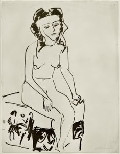 Seated Female Nude