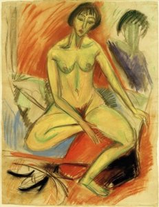 Seated Female Nude
