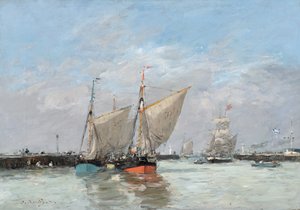 Trouville, The Jetties, High Tide