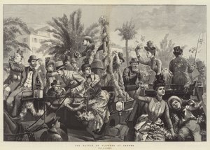 The Battle of Flowers at Cannes