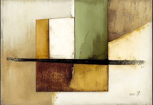 Geometric Abstract Art Composition, Wall Art Prints