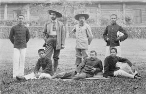 The Pavie mission, Haut-Mekong, Indochina 1890