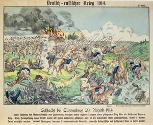 The Battle of Tannenberg, 24th August 1914