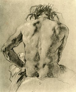 Nude back, 1751, 1928