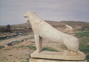 View of the lion terrace