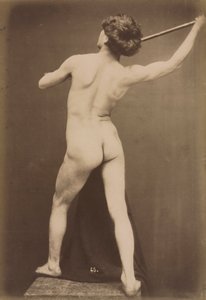 Male Nude, c. 1870-1875