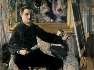 Self Portrait with an Easel, c.1879