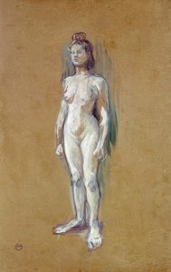 Standing Nude Woman, Front View