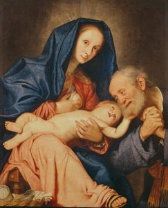 The Holy Family with a Basket