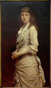 Portrait of Sofja Kramskaja, Daughter of the Painter