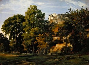 Landscape, View of Marino, 1826