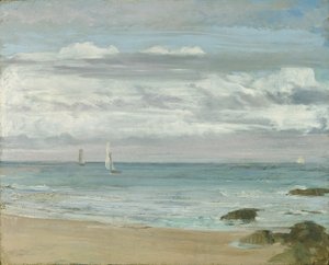 Blue and Silver: Trouville, c.1865