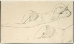 A Reclining Female Nude